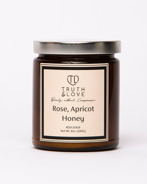 Rose Apricot Honey Scrub